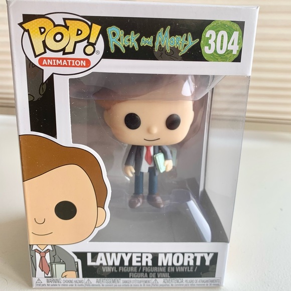 FunkoPOP Animation,Rick & Morty,#304 LAWYER MORTY